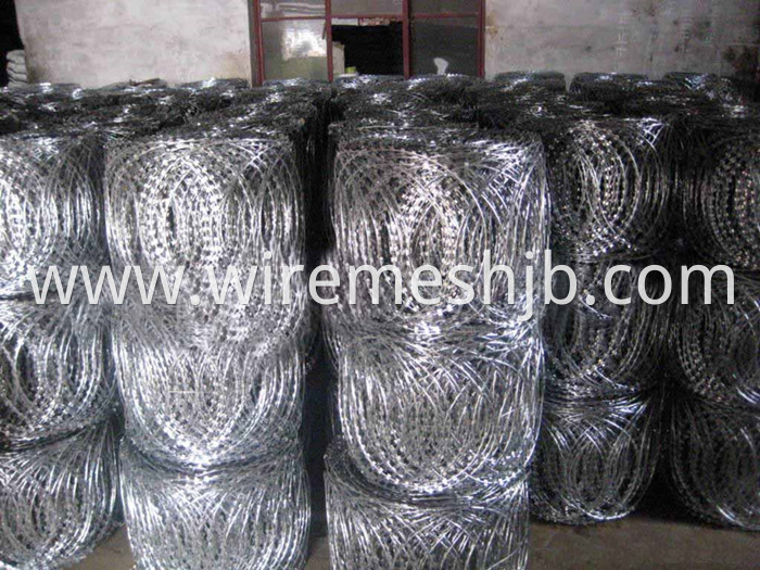 Razor Wire Flat Wrap Coils